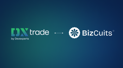 DXtrade CFD platform and BizCuits logo