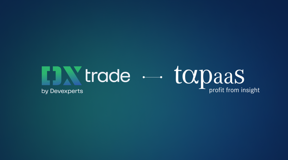 DXtrade and Tapaas logos